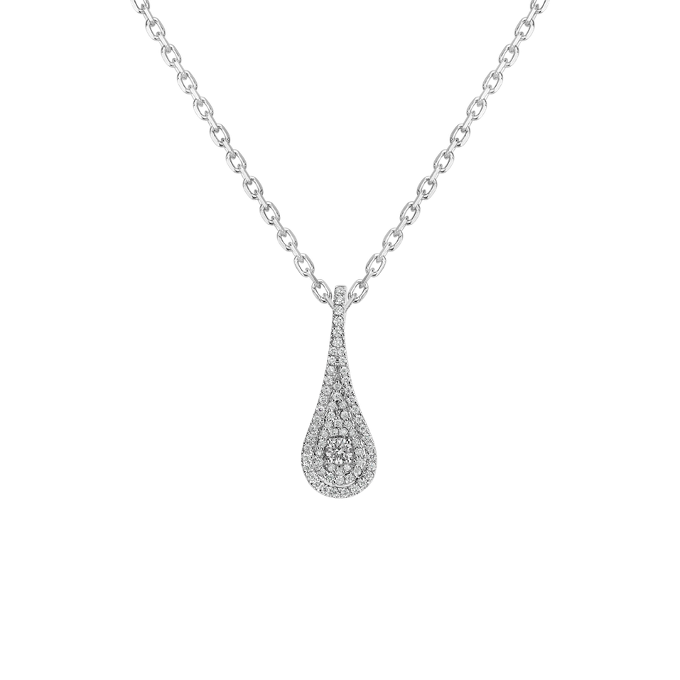 Přívěsok s diamantmi Classy Drop