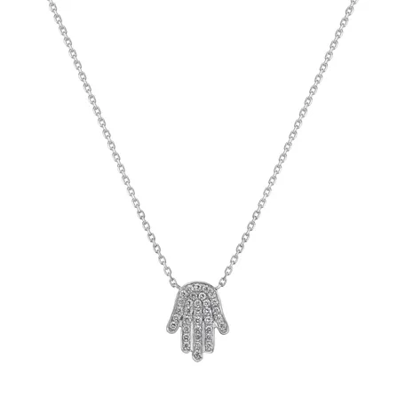Náhrdelník s diamantmi Shining Hand