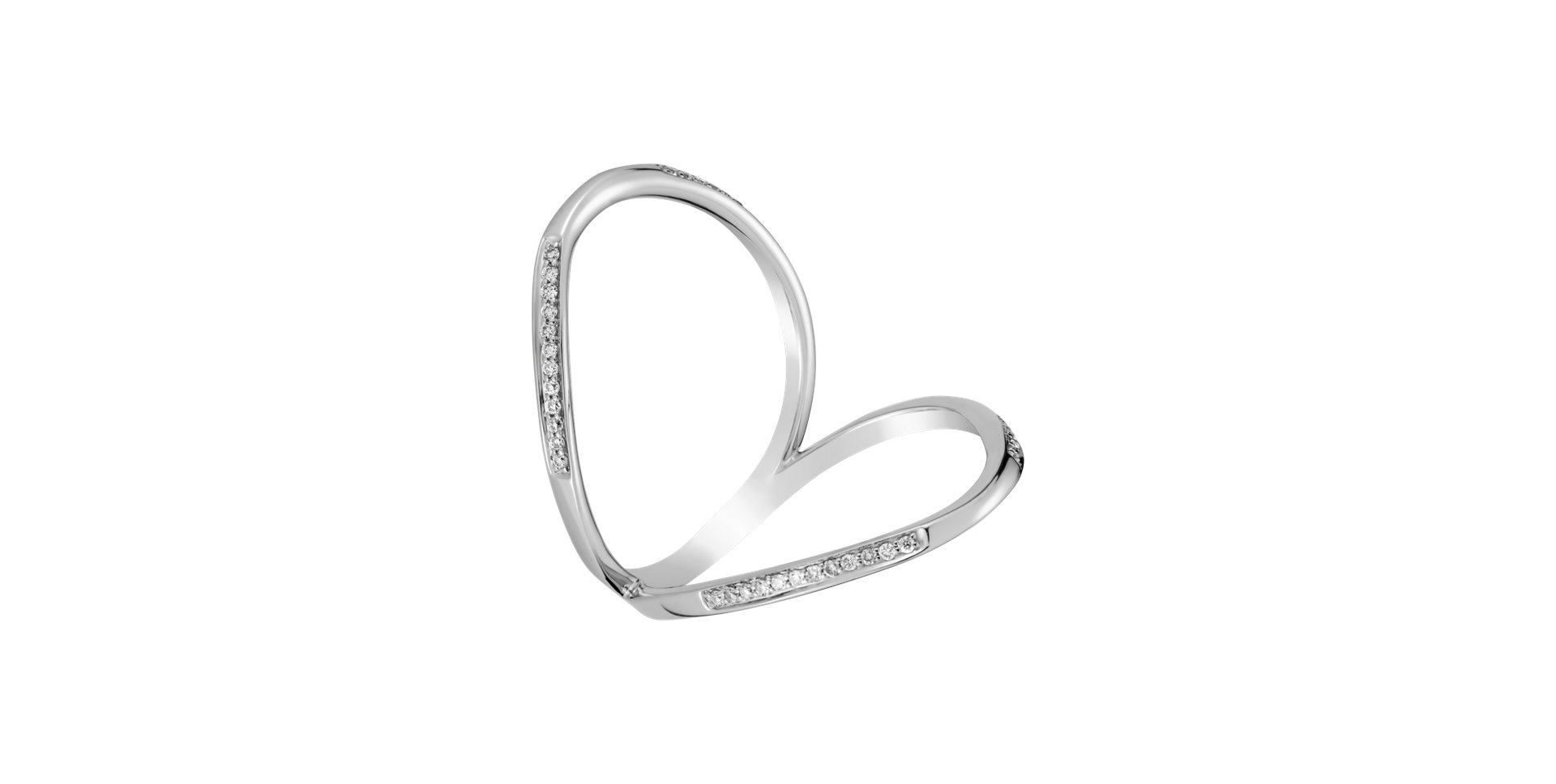 Prsteň s diamantmi Tisiphone Despair