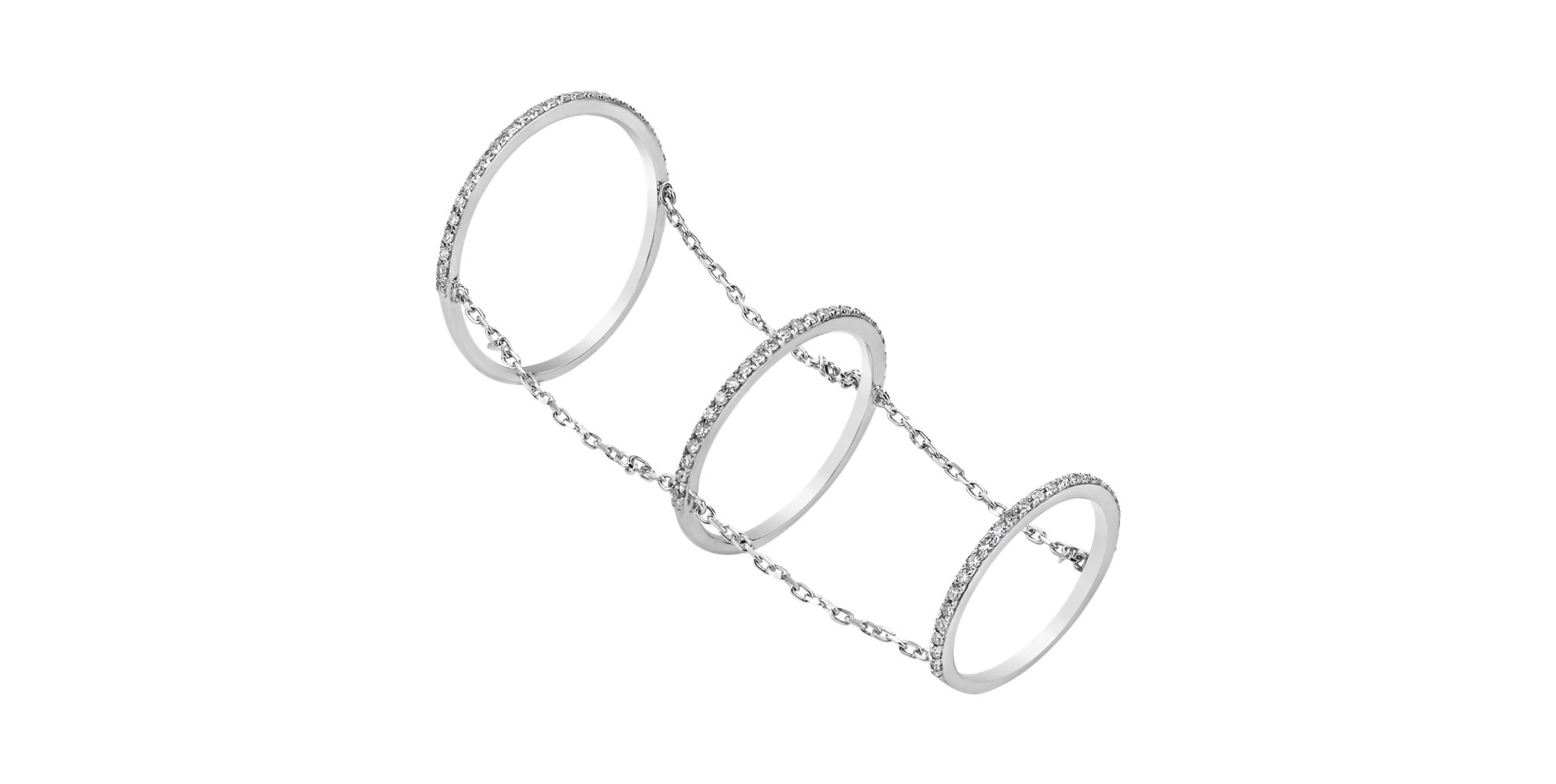 Prsteň s diamantmi Goddess Cybele