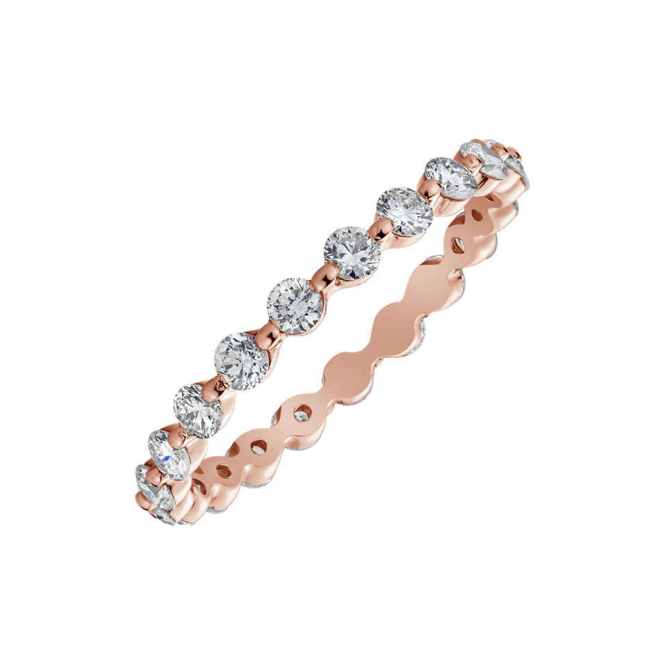 Prsteň s diamantmi Grandiose Illusion