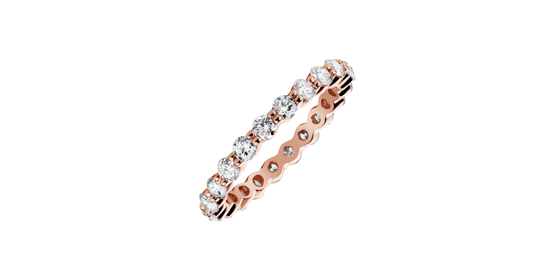 Prsteň s diamantmi Ambesa