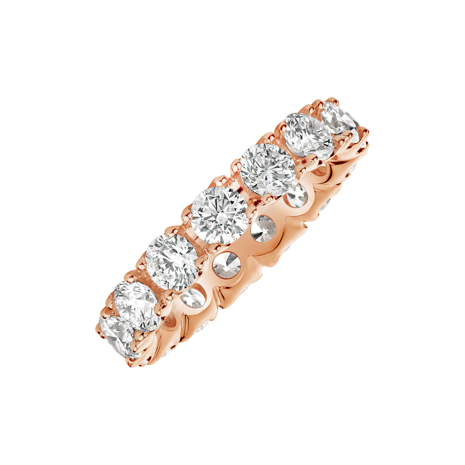 Prsteň s diamantmi Eternal Glow