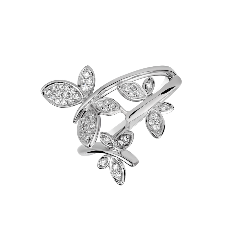 Prsteň s diamantmi Rona