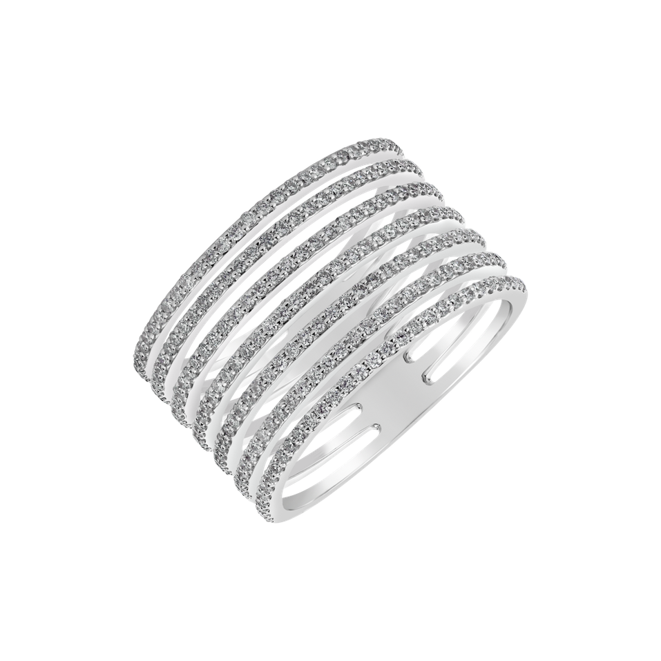 Prsteň s diamantmi Diamond Grace