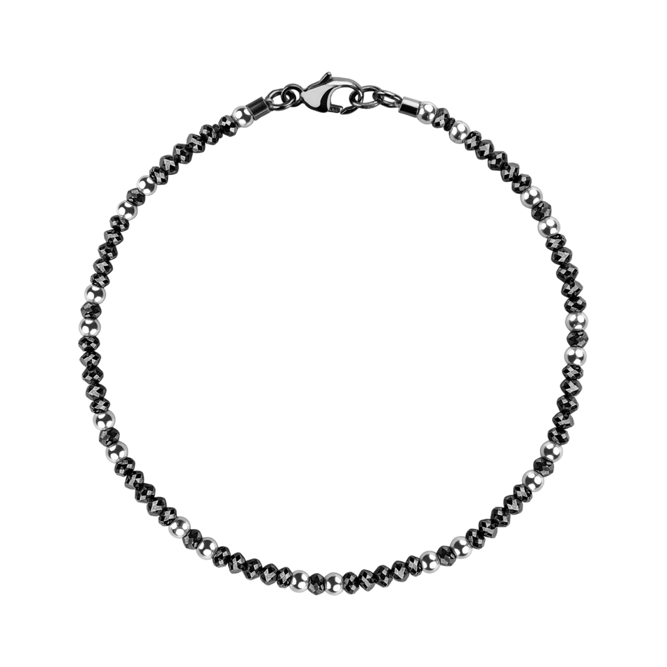 Náramok s čiernymi diamantmi Black Eminence