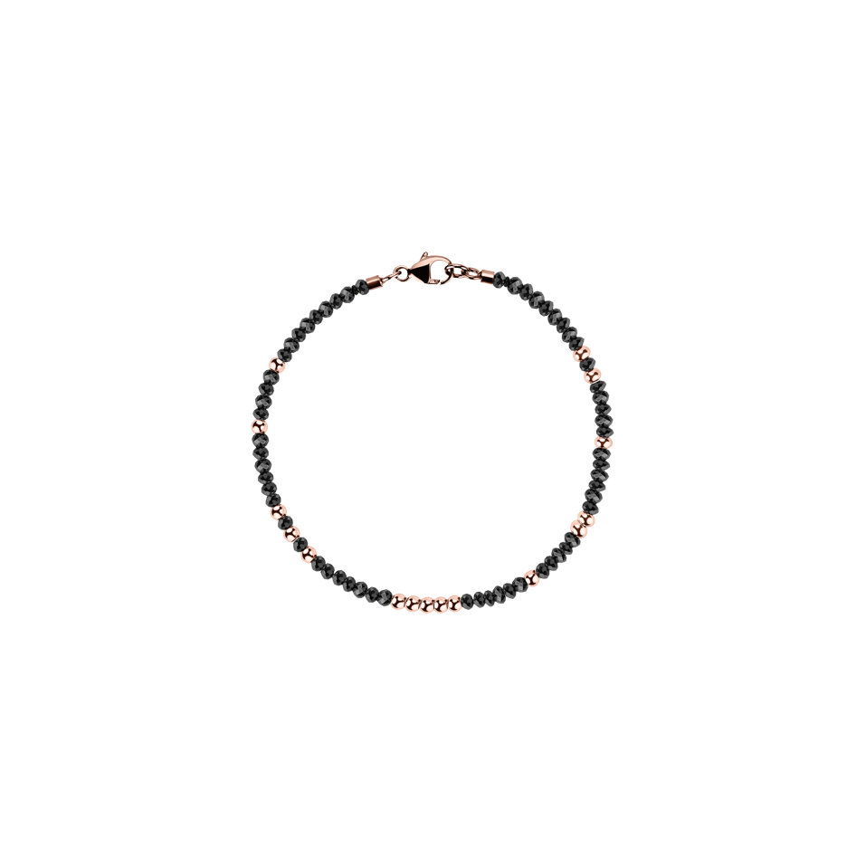 Náramok s čiernymi diamantmi Black Eminence