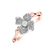 Prsteň s perlou a diamantmi Ocean Bloom2