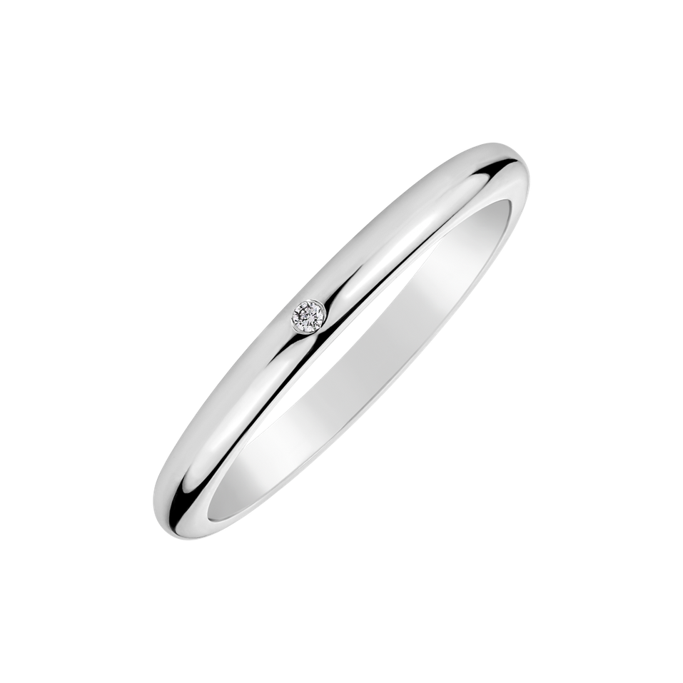 Prsteň s diamantom Mockingbird