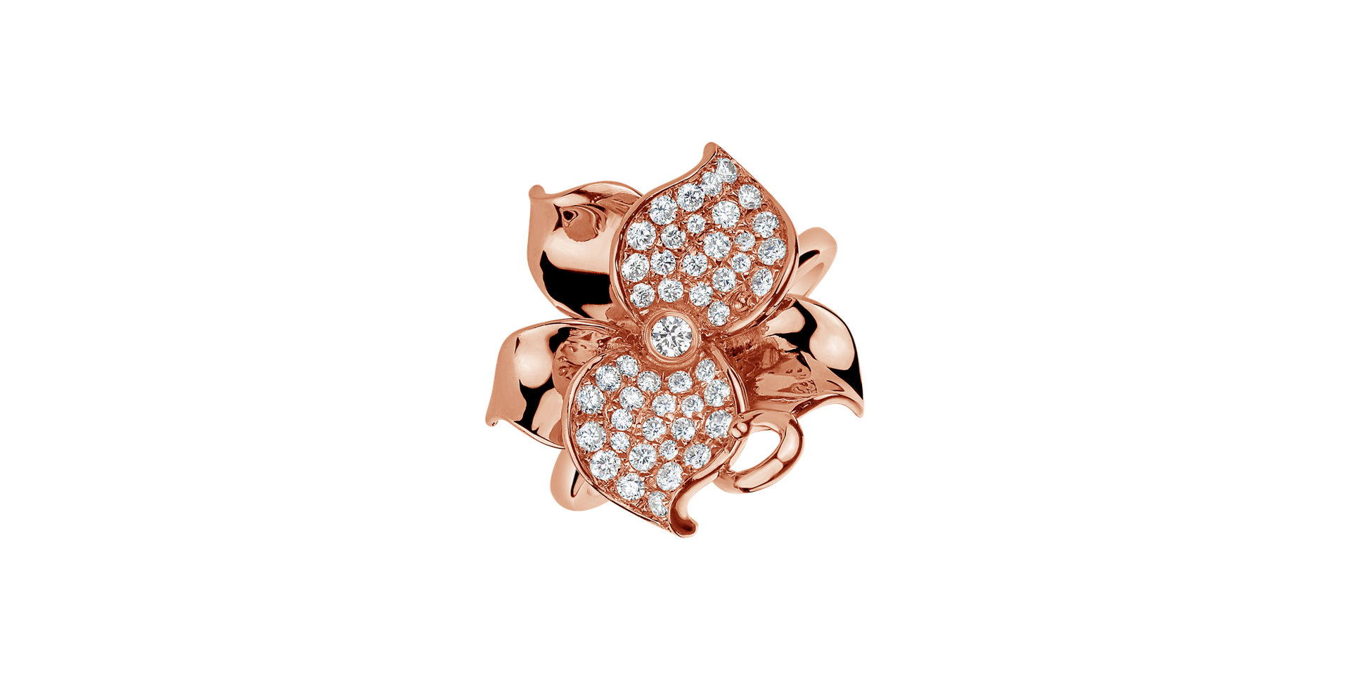 Prsteň s diamantmi Ariana