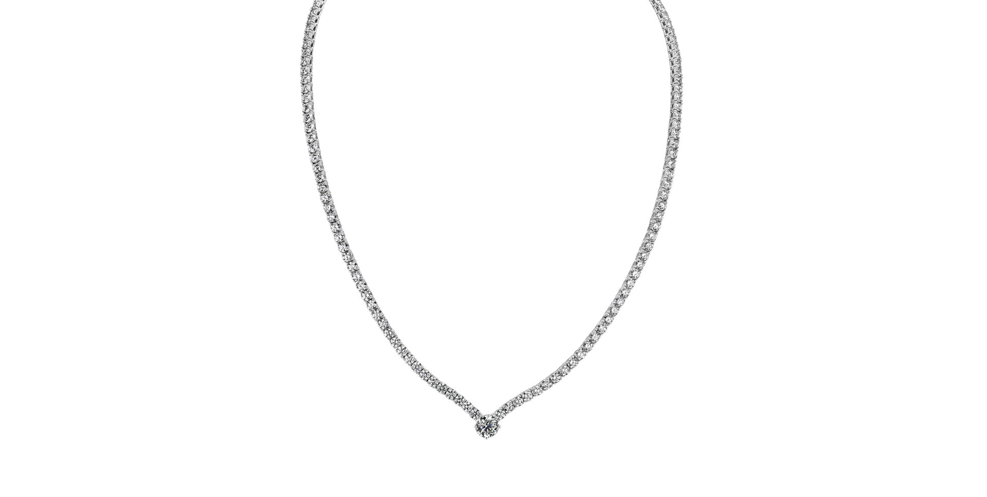 Náhrdelník s diamantmi Gremory