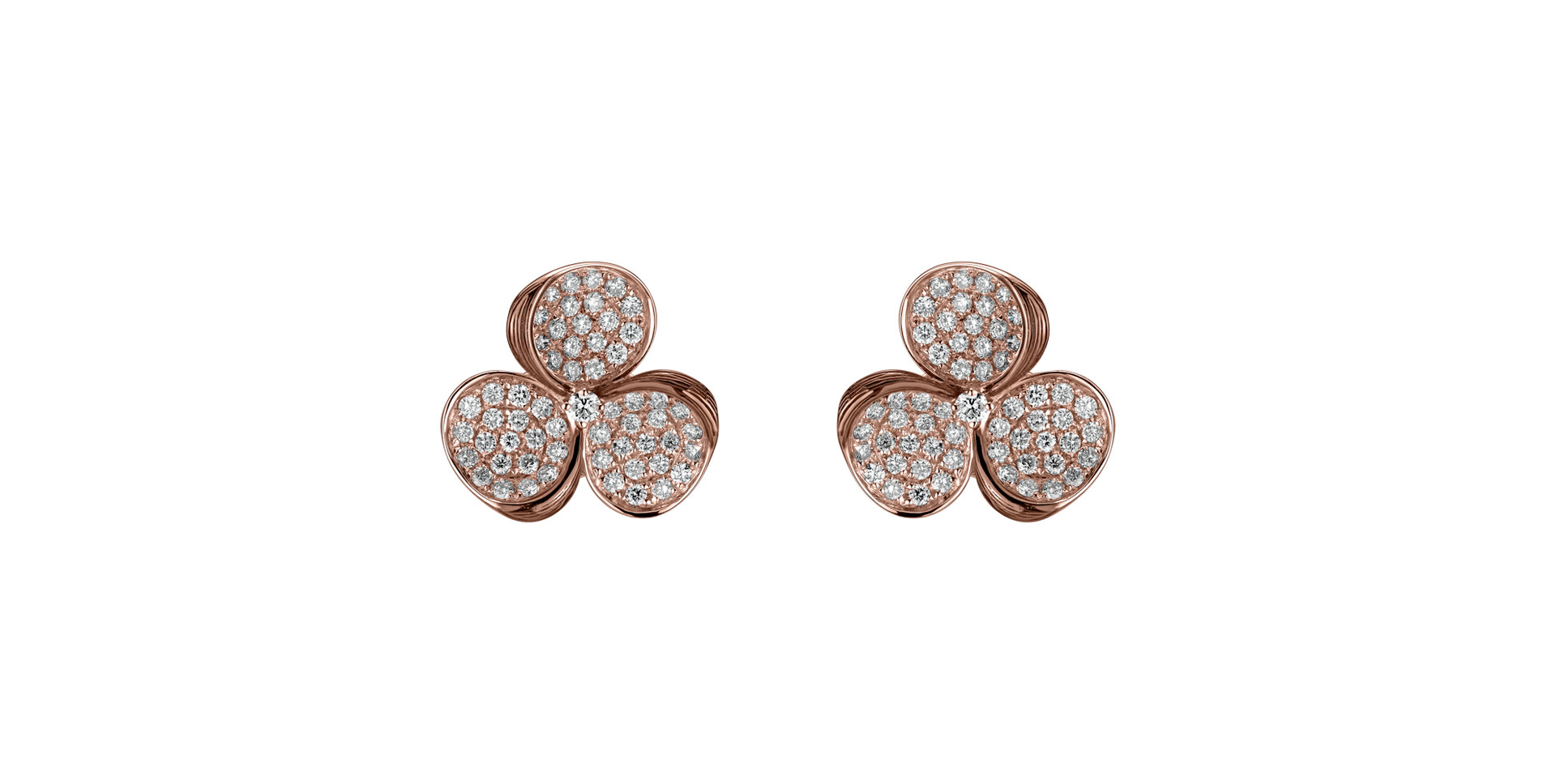 Náušnice s diamantmi Alex