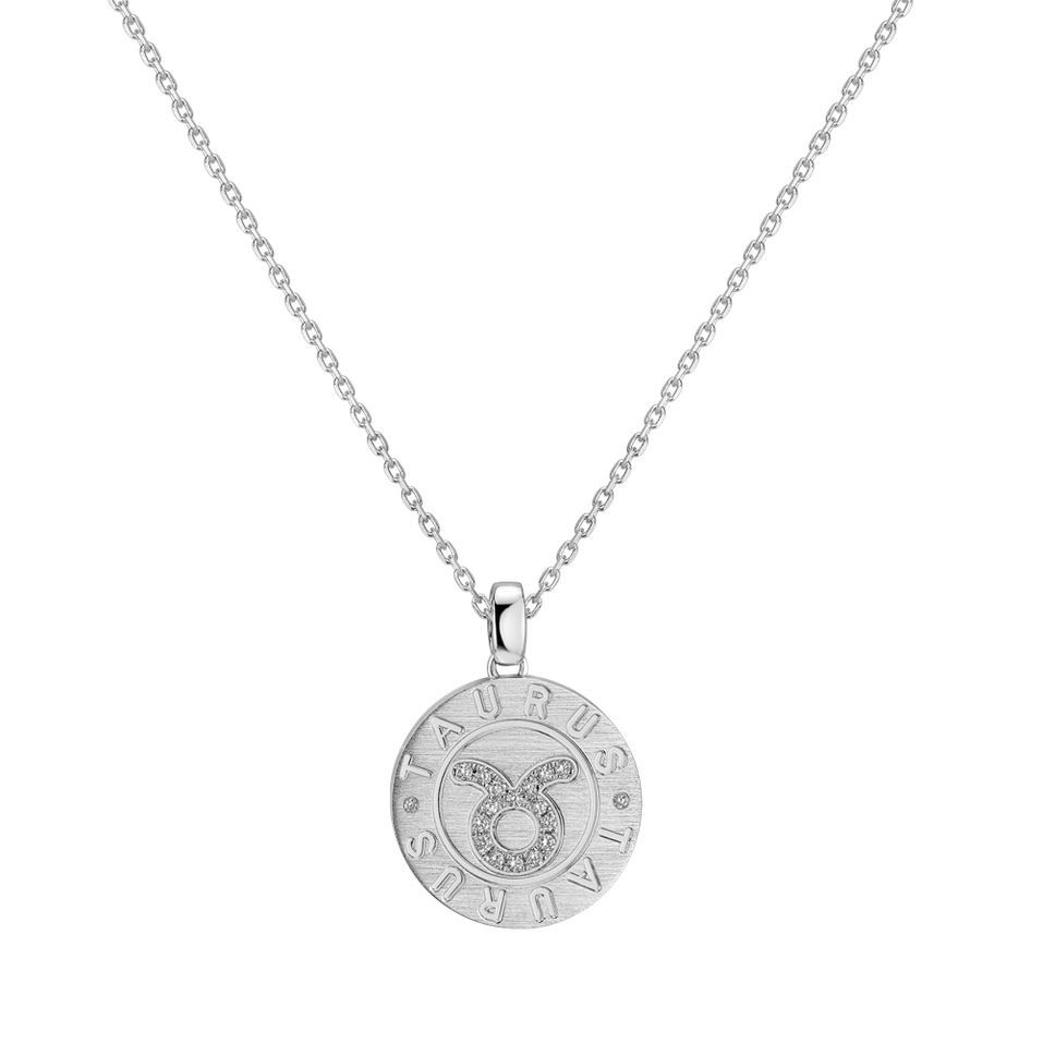 Přívěsok s diamantmi Magic Taurus