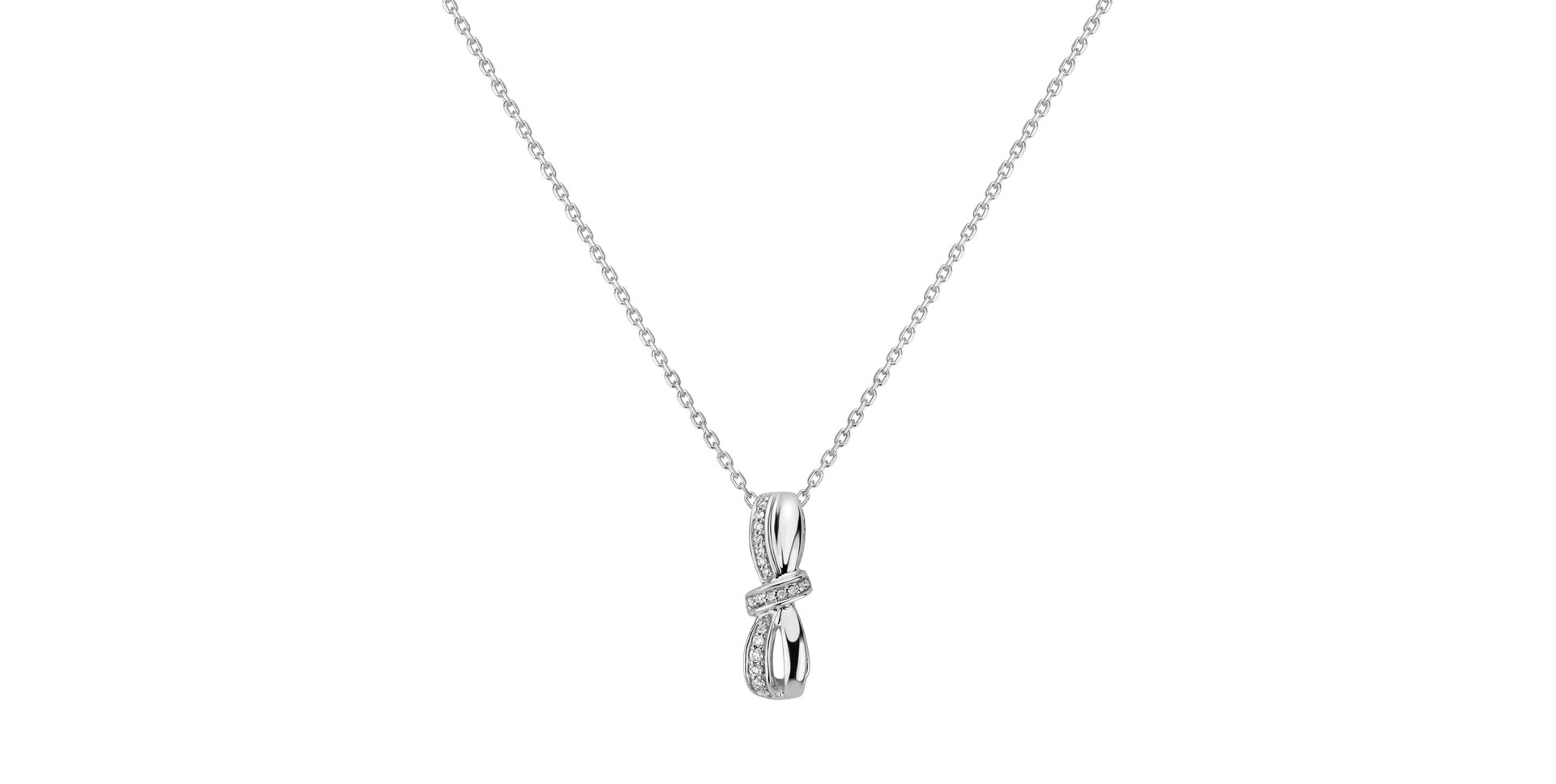 Přívěsok s diamantmi Tempting Ribbon