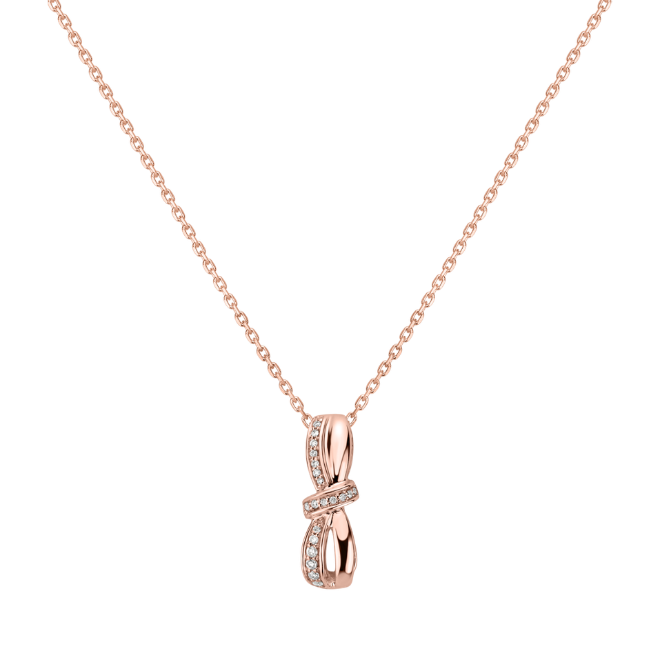 Přívěsok s diamantmi Tempting Ribbon