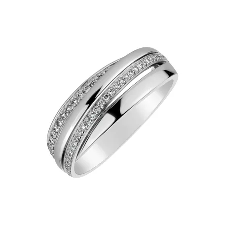 Prsteň s diamantmi Stellar Elegance