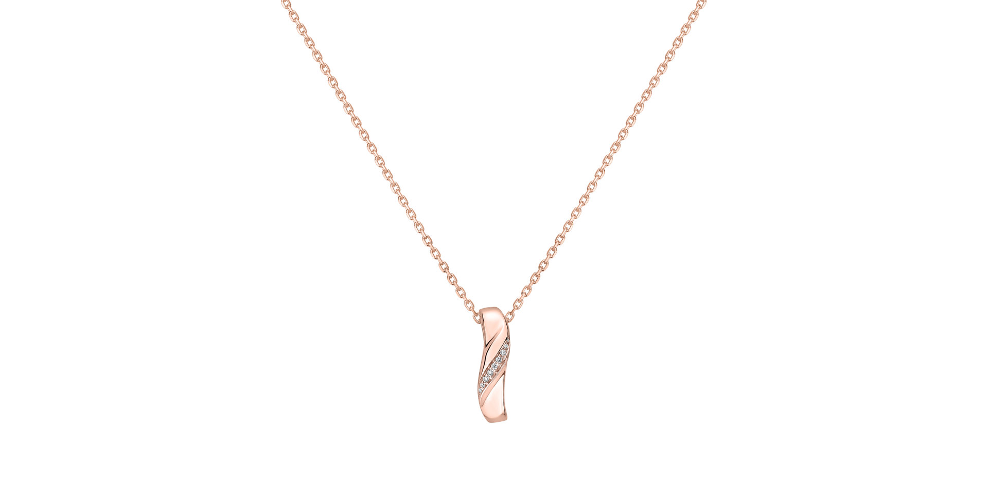 Přívěsok s diamantmi Orion Pleasure