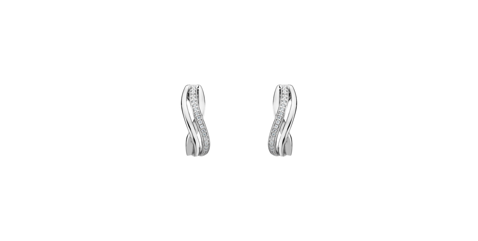 Náušnice s diamantmi Glorious Secret