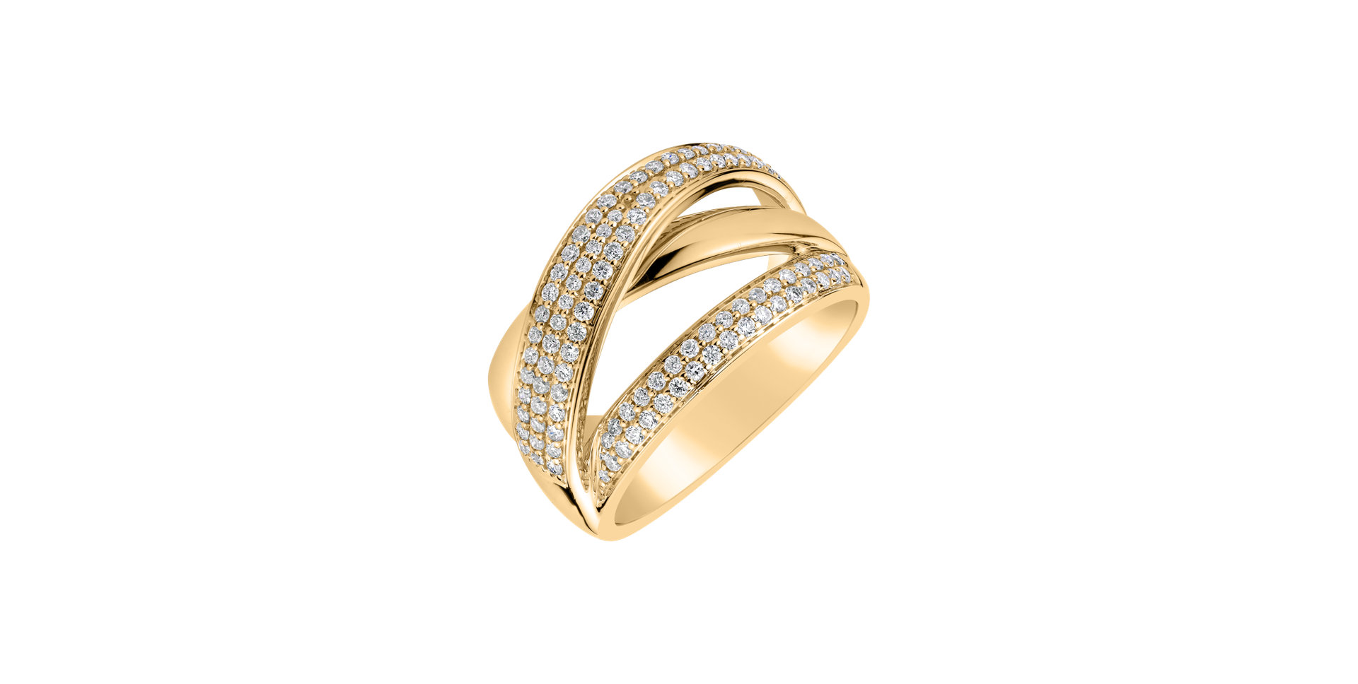 Prsteň s diamantmi Brilliant Touch