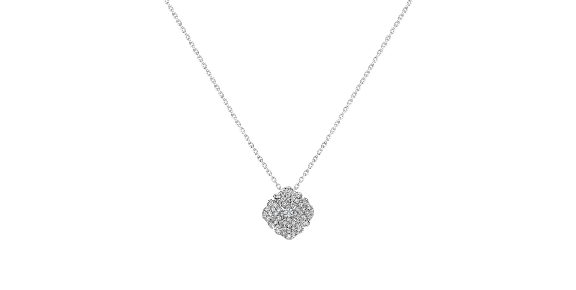 Přívěsok s diamantmi Diamond Bouquet