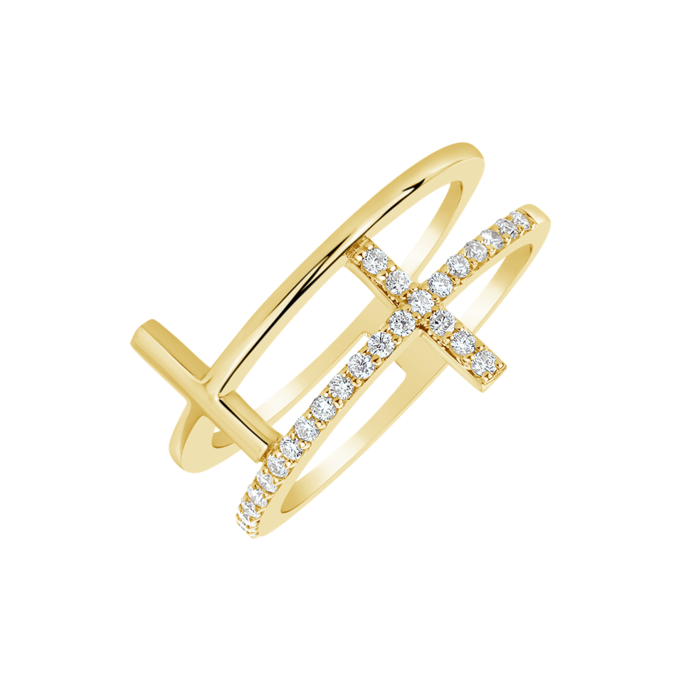 Prsteň s diamantmi Recent Dimension