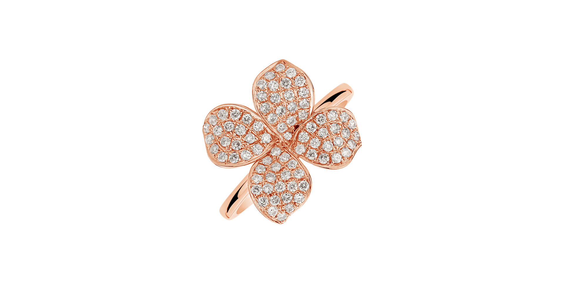 Prsteň s diamantmi Lucky Brilliance