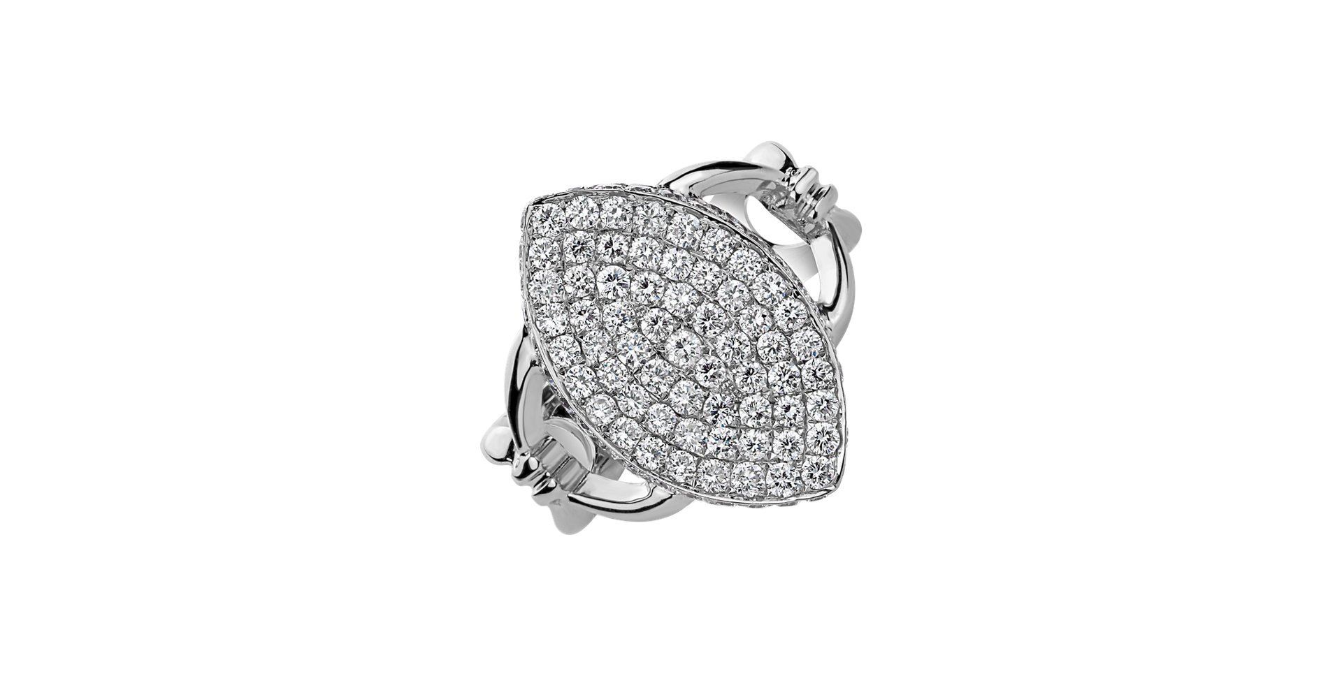 Prsteň s diamantmi Charming Essence