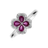Prsteň s diamantmi a rubínmi Pink Luck2