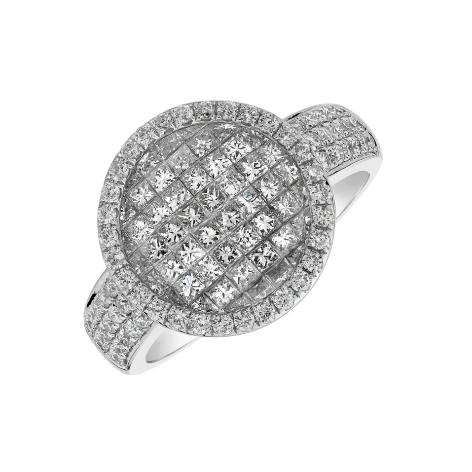 Prsteň s diamantmi Marcellin