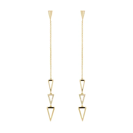 Náušnice s diamantmi Luxe Odyssey