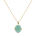 Prívesok s chalcedonom a diamantmi Drop Blossom2