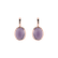 Náušnice s ametystom Miracle Cosmos2