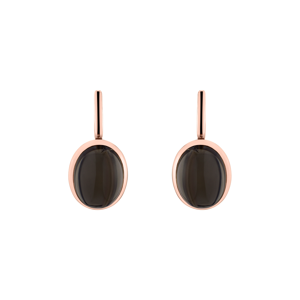 Náušnice s quartzom Miracle Cosmos