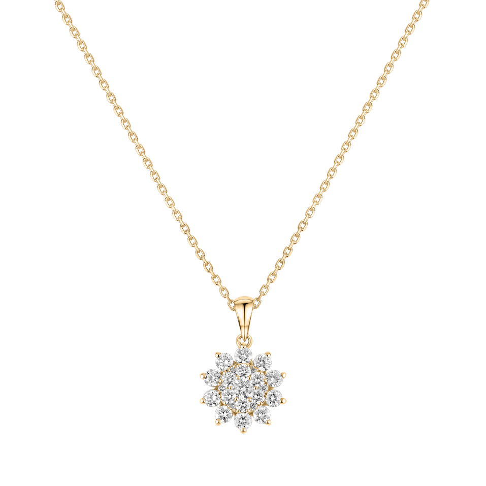 Přívěsok s diamantmi Divine Brilliance