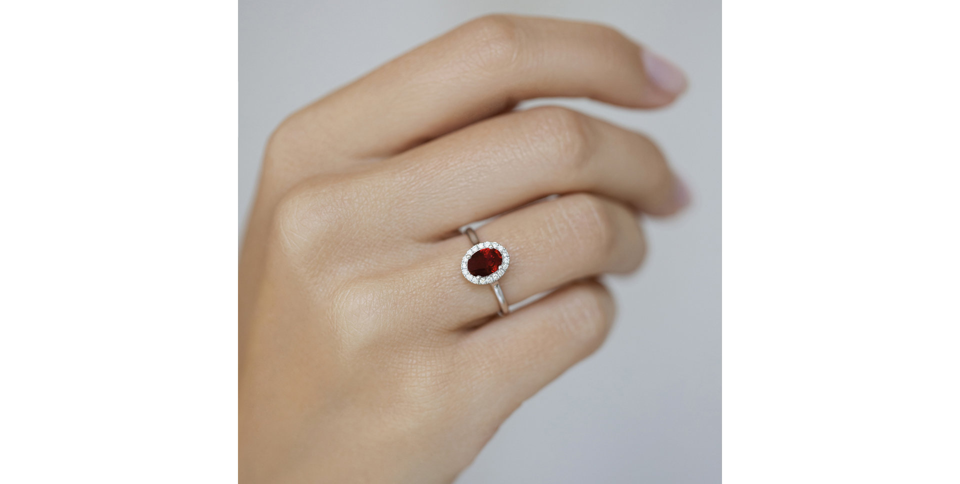 Prsteň s rubínom a diamantmi Princess Wish