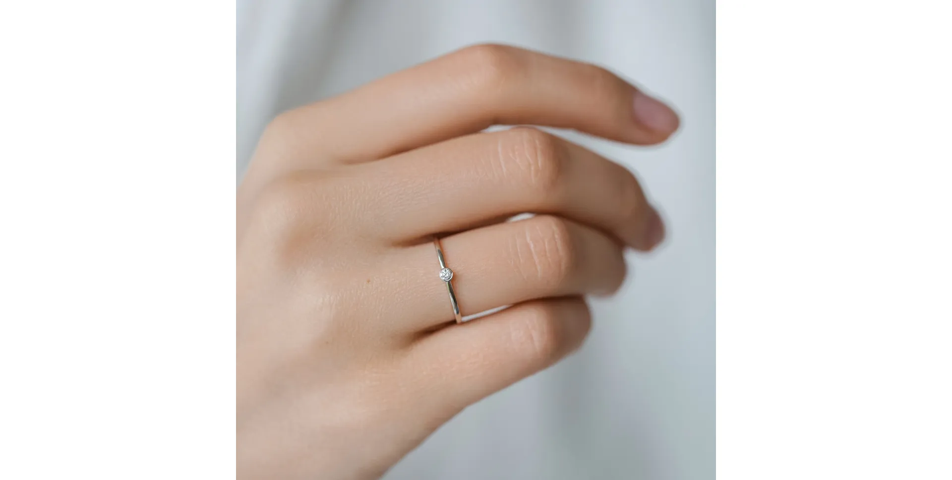 Prsteň s diamantom Seductive Glow