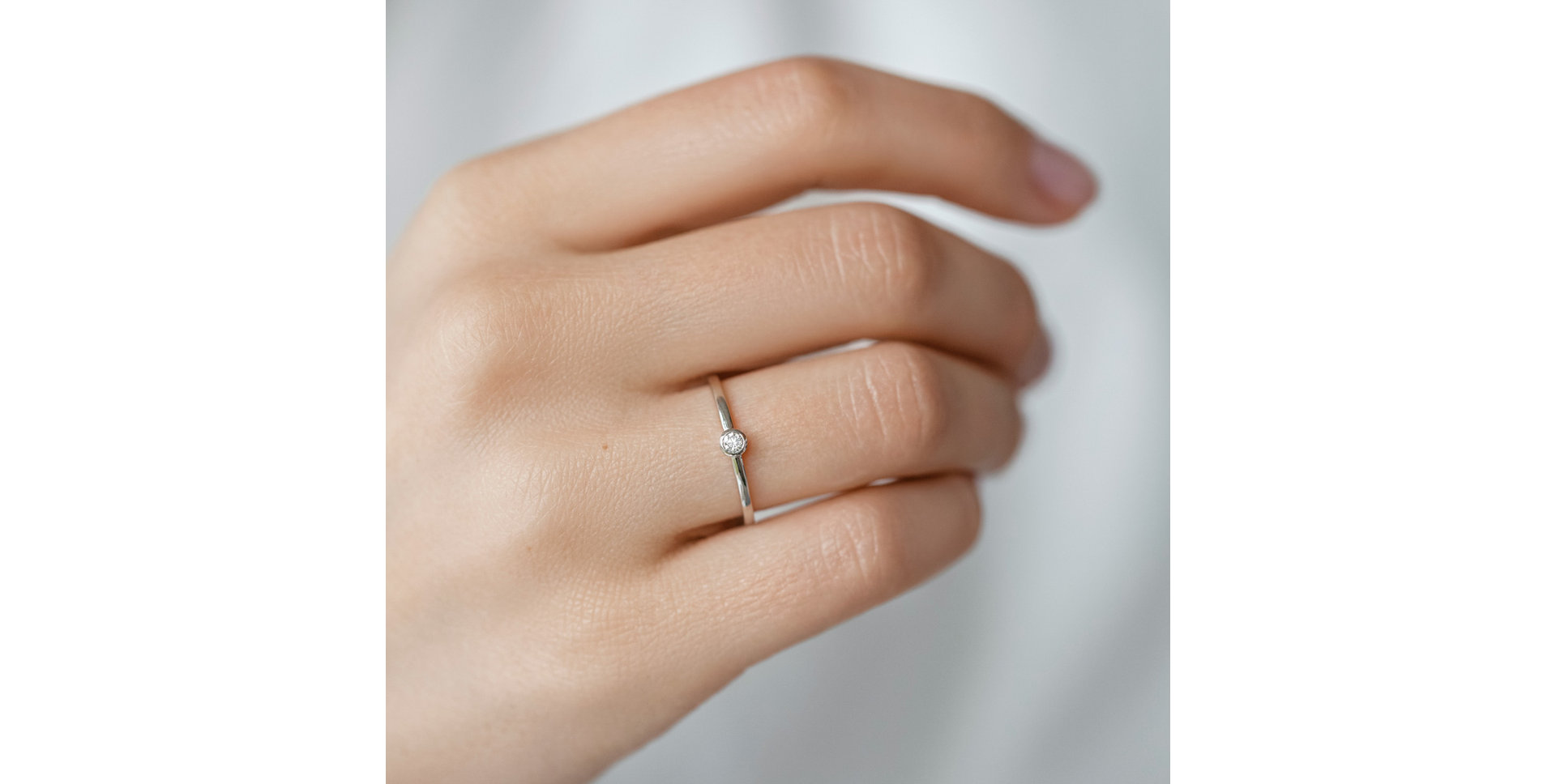 Prsteň s diamantom Seductive Glow