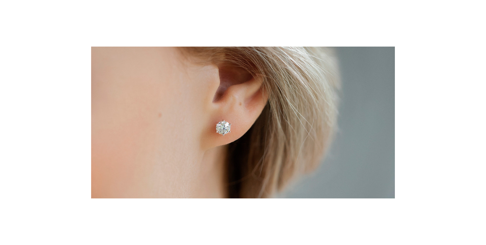 Náušnice s diamantom Vesper Romance