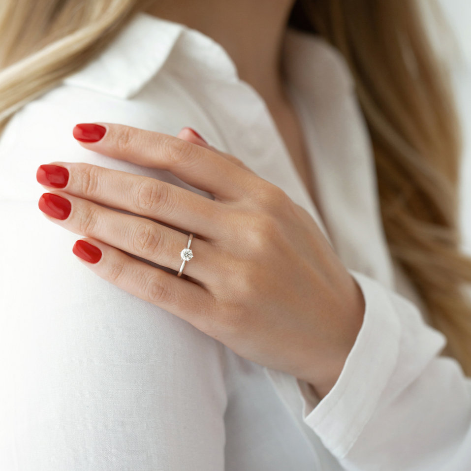 Prsteň s diamantom Star Temptation