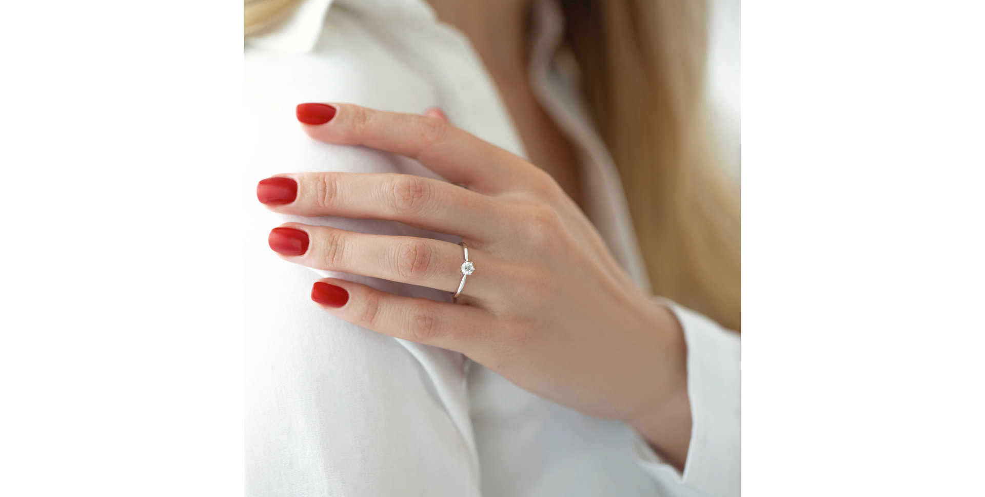 Prsteň s diamantom Star Temptation