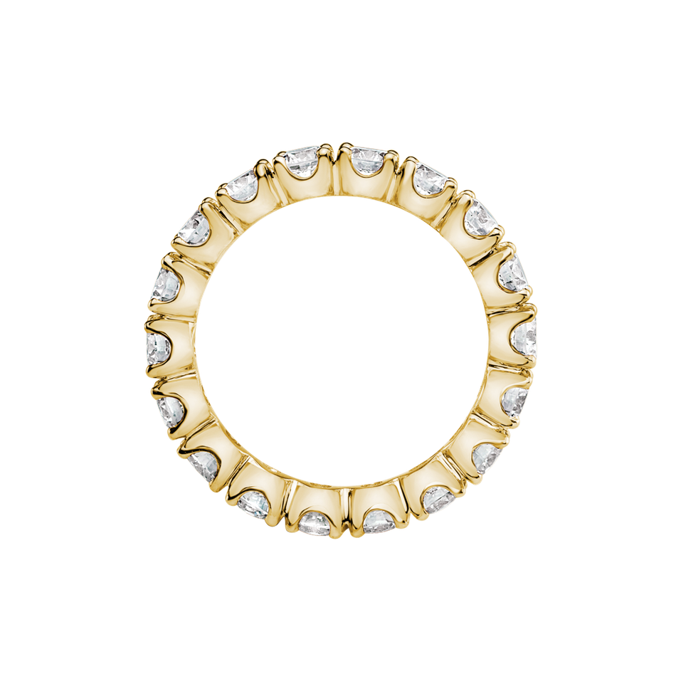 Prsteň s diamantmi Eternal Glow
