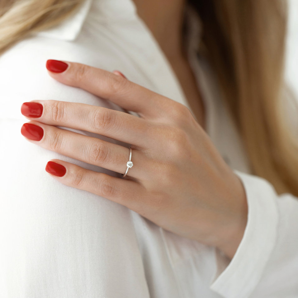 Prsteň s diamantom Splendour