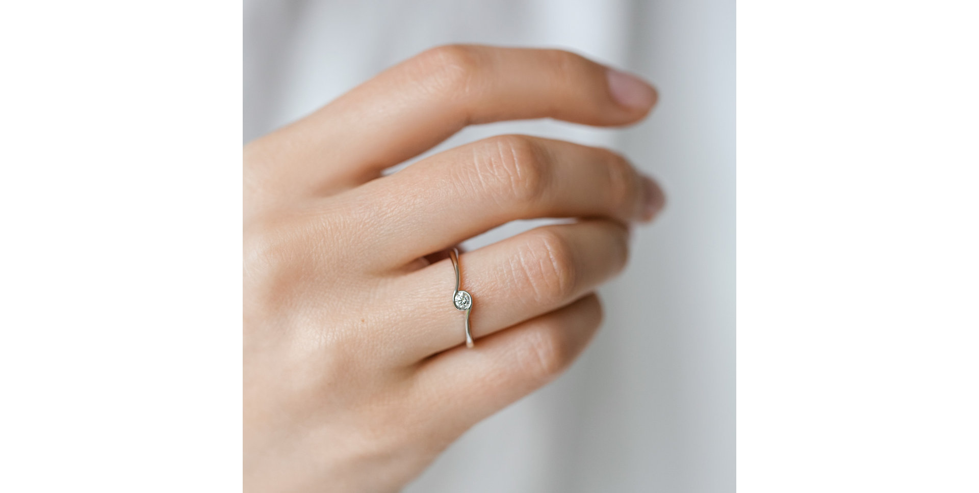 Prsteň s diamantom Adorable Joy