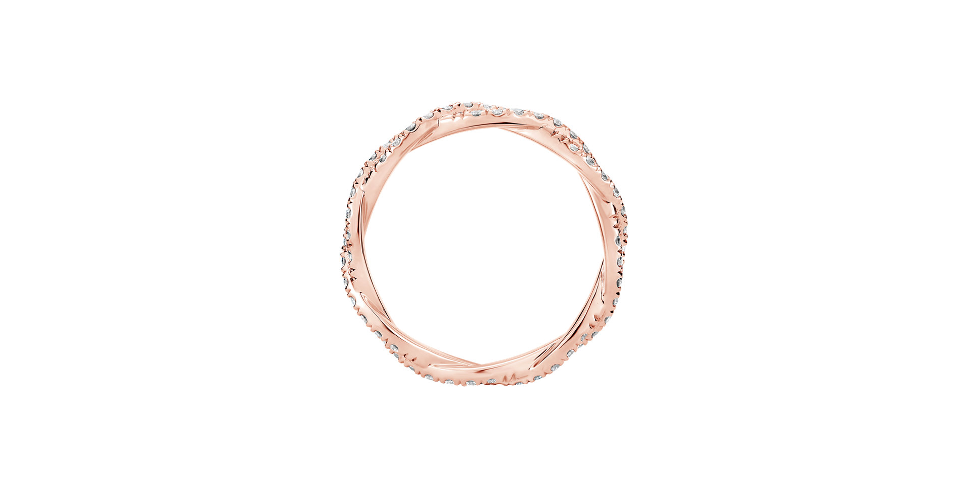 Prsteň s diamantmi Tangled