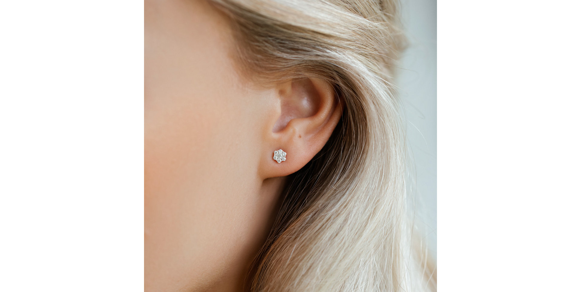 Náušnice s diamantmi Eternal Brilliance