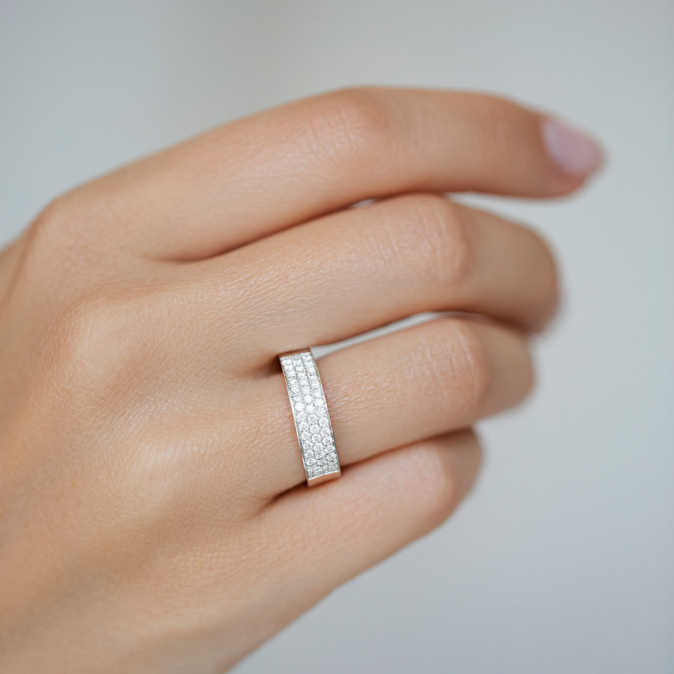 Prsteň s diamantmi Inferno Sin