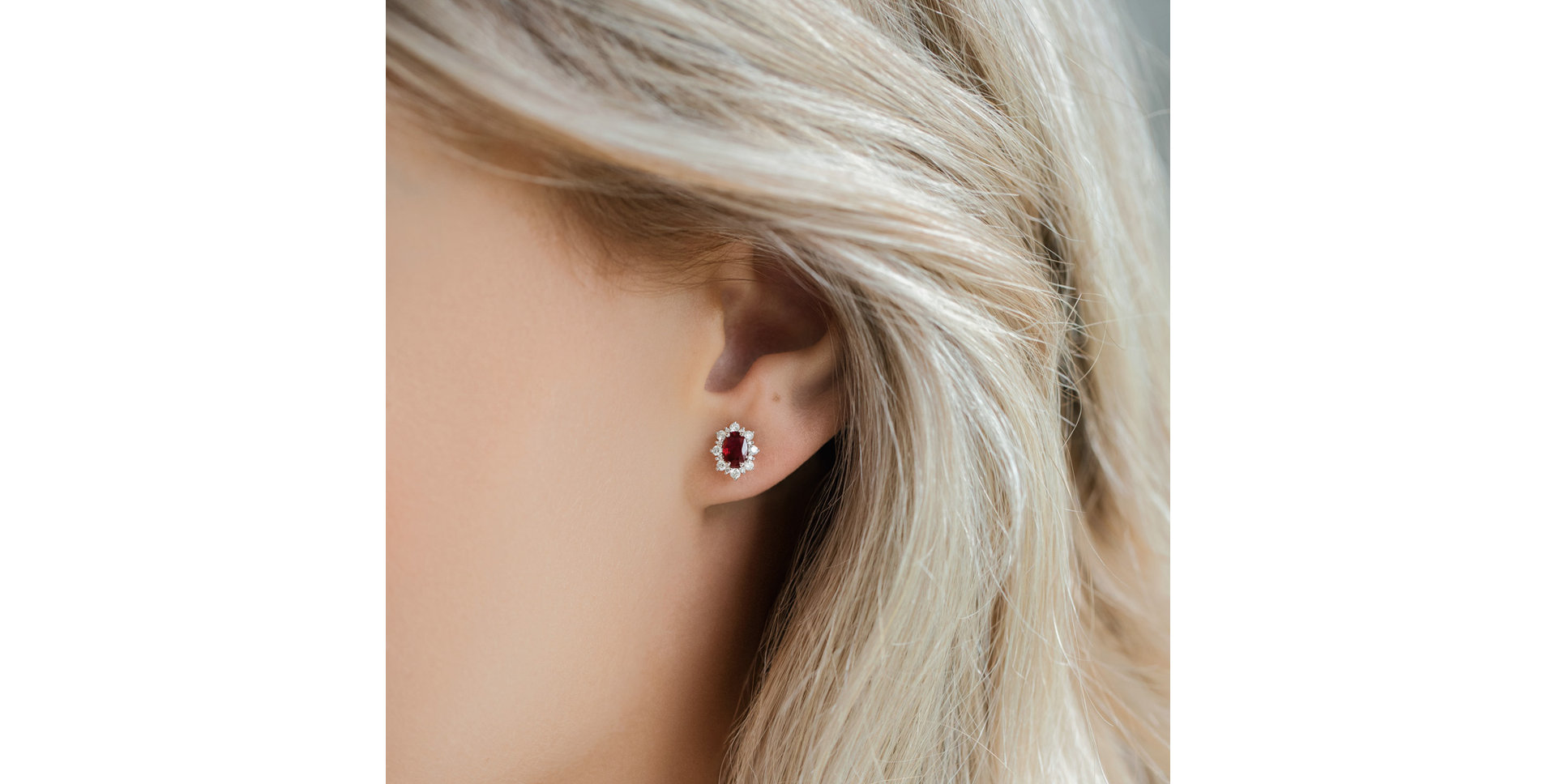 Náušnice so smaragdom a diamantmi Mary Magdalene