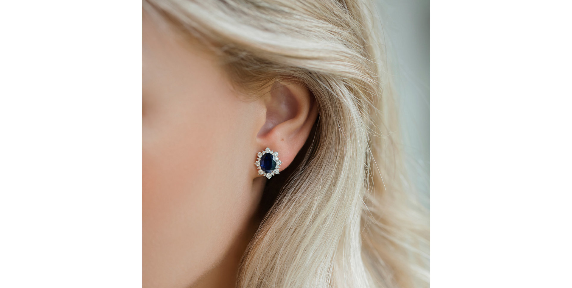 Náušnice so smaragdom a diamantmi Mary Magdalene