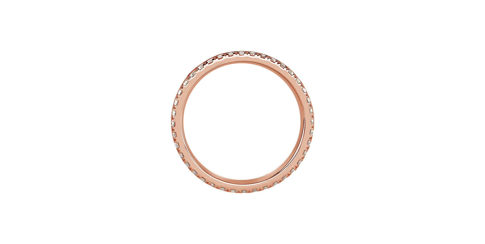 Prsteň s diamantmi Endless Glow