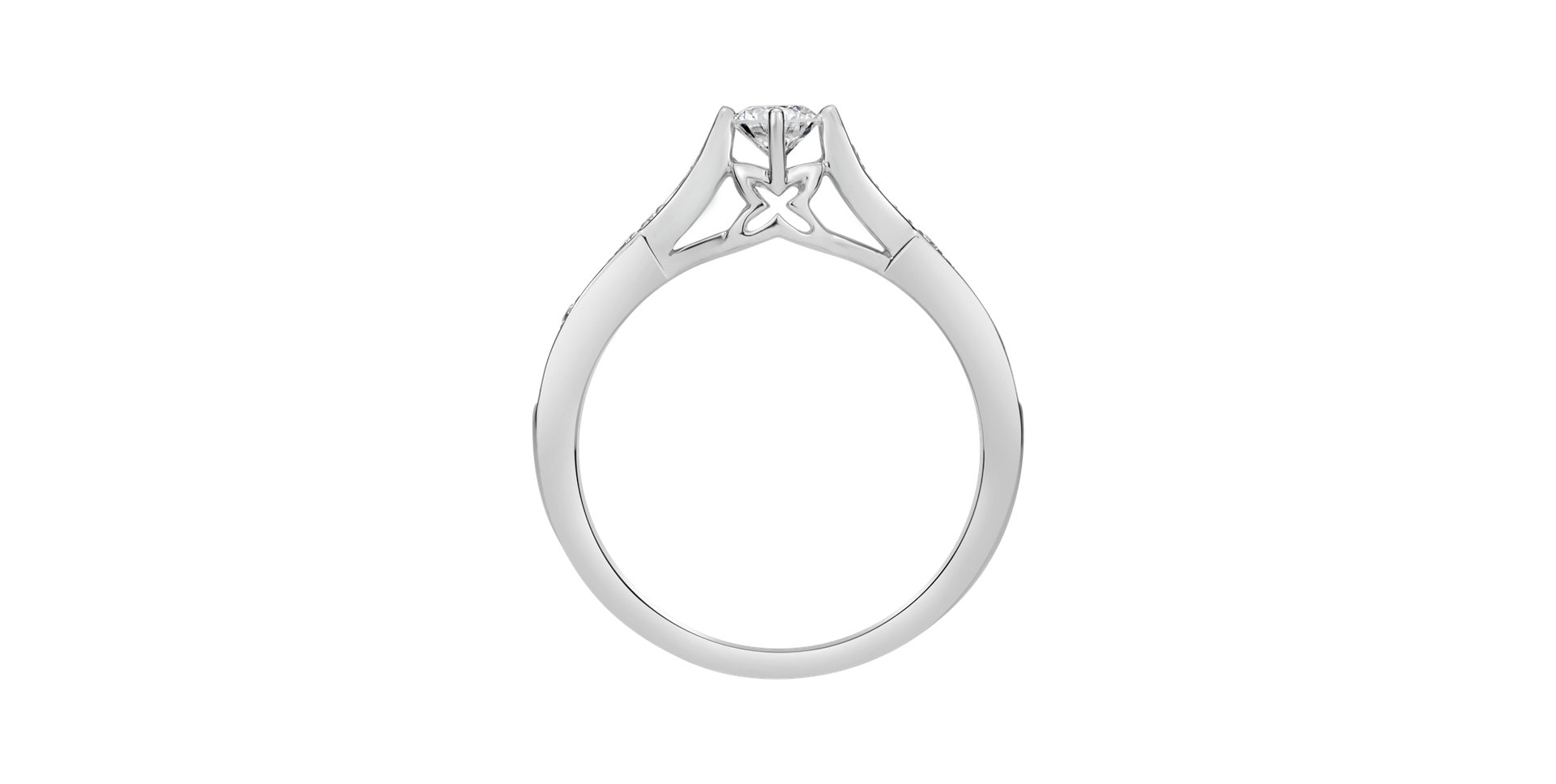 Prsteň s diamantmi Paris